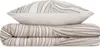 Satin-Bettwäsche - 135 x 200 cm - Beige - Braun - Baumwolle Produktbild-Vorschau 6
