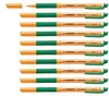 STABILO pointVisco Penna in gel con cappuccio Fine Verde 10 Anteprima dell’immagine prodotto 1
