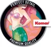 Komar Vlies Fototapete rund und selbstklebend "Ariel Happy Produktbild-Vorschau 3