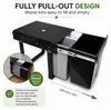 Eurocatch Inbouw Prullenbak 40 L - 20 L + 2 x 10 L - Productafbeelding-voorbeeld 5