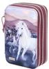 Depesche 12511 Miss Melody 3 Fach Federtasche NIGHT HORSES Produktbild-Vorschau 6
