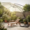 ML-Design Ampelschirm Ø 300 cm Beige Alu Sonnenschirm mit Produktbild-Vorschau 10