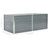 vidaXL Podwyższona grządka 160 x 80 x 45 cm Stal ocynkowana Podgląd zdjęcia produktu 7
