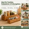 Set di organizer da cucina Dima, 2 pezzi, bambù Anteprima dell’immagine prodotto 12