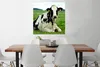 MuchoWow® Poster Kuh - Friesland - Tier 75x75 cm - Wand Produktbild-Vorschau 2