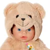 BABY born Bärenanzug, Strampelanzug in Teddy-Optik für 43 Produktbild-Vorschau 7
