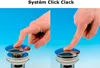 Aqualine Accessories - Vidage de lavabo, ClickClack, chrome Voir les images du produit 4