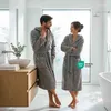 etérea Kuschelfleece Bademantel mit Kapuze – Morgenmantel Produktbild-Vorschau 2