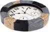 SensaHome Wanduhr YS1002 – Wasserdichte Harz-Steinoptik Produktbild-Vorschau 6
