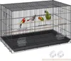 VEVOR Vogelvoliere 76x46x45cm Vogelkäfig aus Produktbild-Vorschau 1