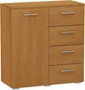MATKAM Kommode Helena B80 x H84,5 x T35 cm, Sideboard mit 4 Produktbild-Vorschau 2
