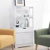 Mondeer Armoire haute de salle de bain avec tiroir 60 x 30 Voir les images du produit 8