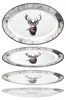 Alois Servierplatte oval Porzellan 35,5x24,3cm Hirsch Produktbild-Vorschau 4