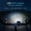 Kit d'éclairage vélo Inlustro LED 500 lumens, rechargeable Voir les images du produit 7