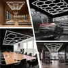 14er-Pack Hexagon LED Deckenleuchte mit Rahmen, 680W LED Produktbild-Vorschau 9