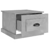 vidaXL Couchtisch Betongrau 50x50x35 cm Holzwerkstoff - Produktbild-Vorschau 7