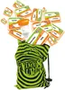 A game bag with cards spilling out. Produktbild-Vorschau