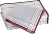 Tobeni Herrentaschentuecher für Satin Stoff 100 Baumwolle 41 x 41 cm Design 4 Produktbild-Vorschau