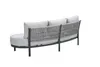 Garden Impressions Tirolo Lounge Sofa - carbon black -  Produktbild-Vorschau 3