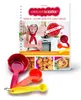 Kinderleichte Becherküche - 3 Messbecher + Rezeptbuch Band Náhľad obrázku produktu 22