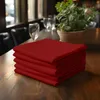 Stoffservietten Rot 40x40 cm – zeitlose Tischservietten, Produktbild-Vorschau 2