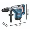 Bosch GBH 5-40 DCE, 485 mm, 260 mm, 6.8 kg Produktbild-Vorschau 14