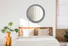 Spiegel Rund mit Aufdruck - Wandspiegel Design Wandmontage Produktbild-Vorschau 4