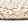 vidaXL Sets de table 4 pcs. Blanc 38 cm Rond Jute Voir les images du produit 2