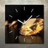 Wohnzimmer Leinwand Uhr Geräuschlos Küche 30x30 Diamanten, Produktbild-Vorschau 1