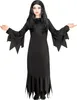 Gothic-stijl kinderkostuum, Halloweenkostuum, zwart - maat Productafbeelding-voorbeeld 2
