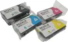Four ink cartridges are arranged diagonally on a white background. Produktbild-Vorschau