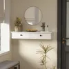 Étagère Murale Blanche - Meubles De Rangement Modernes Pour Voir les images du produit 4