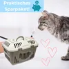 2er Set Katzentransportbox Oben Öffnen Open Top Stressfrei Produktbild-Vorschau 6