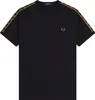 Fred Perry Contrast Tape Ringer Shirt Herren Produktbild-Vorschau 5