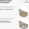 Blumfeldt Mondo Dual Tonnelle 3x4 - Double Toit & Voir les images du produit 5