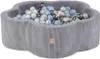 MISIOO Bällebad für Kinder 95x30 cm - 400 Bälle (6cm) - Produktbild-Vorschau 1