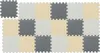 Relaxdays Puzzlematte, 18-teiliges Spielmatte Set, 30 x 30 Produktbild-Vorschau 1