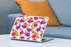 MuchoWow® Laptop Aufkleber Sticker Cover Aquarell - Blumen Produktbild-Vorschau 4