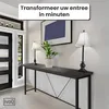 IvoQ Sidetable Nero – Tavolo consolle – Tavolino da Anteprima dell’immagine prodotto 3