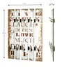 HAKU Möbel Wandgarderobe Motiv-vintage - Maße: B 70 cm x H Produktbild-Vorschau 2