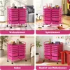 GOPLUS Rollwagen Schubladenwagen, Rollcontainer mit 12 Produktbild-Vorschau 6