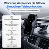 Siltcon® Handyhalterung Auto mit 15W Qi-Ladegerät – Produktbild-Vorschau 2