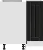 vidaXL Küchen-Eckunterschrank Lucca Schwarz Holzwerkstoff Produktbild-Vorschau 7