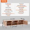 VEVOR Rattan-TV-Ständer, Retro-TV-Schrank für 165 cm Produktbild-Vorschau 7