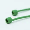 System-S 2x Silikon Halteband Holder für AirPods Kopfhörer Produktbild-Vorschau 2