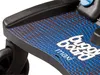 A close-up view of a blue and black buggy board with the brand name 'buggy board maxi' printed on it. Náhled obrázku produktu