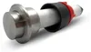 Franke Edelstahl Rundknopf Ventil mit integriertem Clicker Produktbild-Vorschau 1