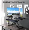 Výškově nastavitelná deska stolu se stojanem na sezení Náhled obrázku produktu 2