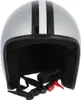 Casco Arc "Modello A-611" Retrolook - Argento con strisce, Anteprima dell’immagine prodotto 7