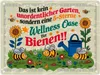 5-Sterne Wellness Oase für Bienen Metallschild in 15x20 cm Produktbild-Vorschau 1